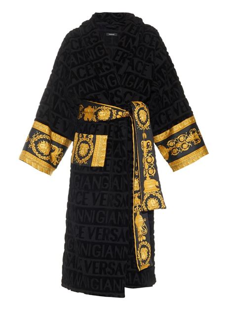 versace robe mens cheap|versace dressing gowns for men.